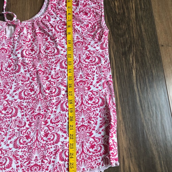 Womens top, elastic neck line with tie, paisley beautiful pattern - Picture 12 of 14